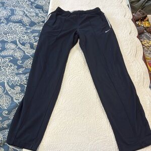 NAVY NIKE SWEATPANTS- SMALL
